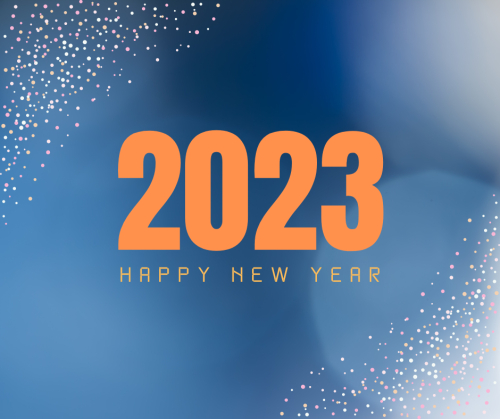 2023 Happy New Year Facebook Post